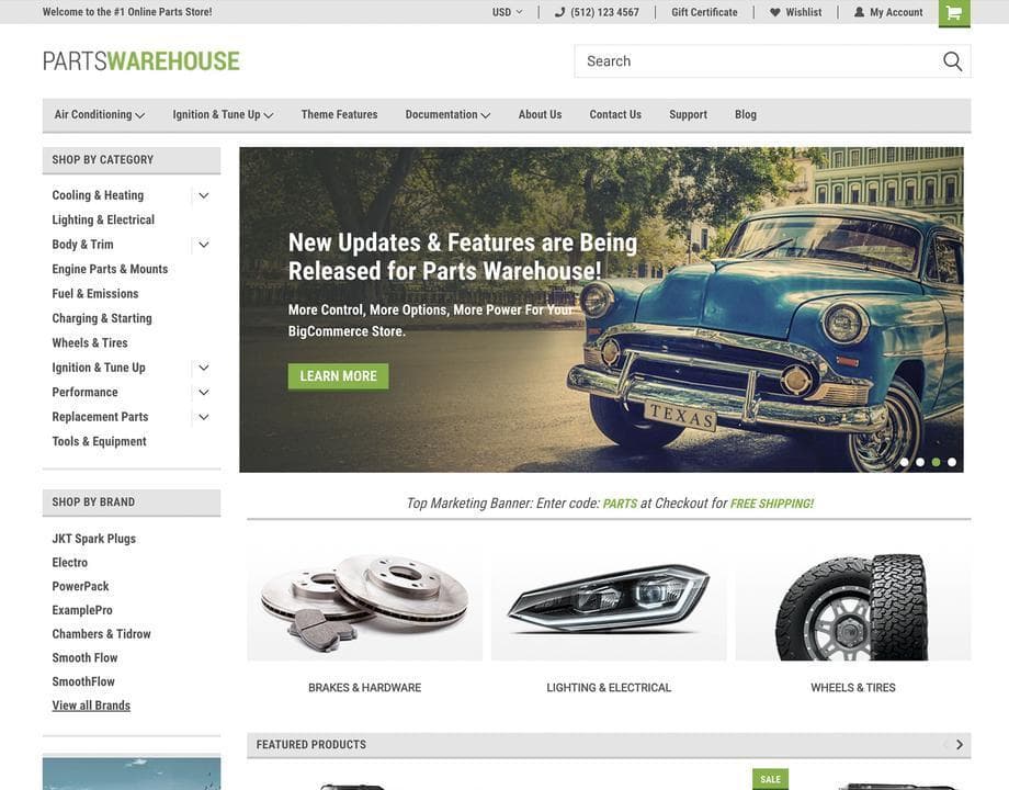 PartsWarehouse Light